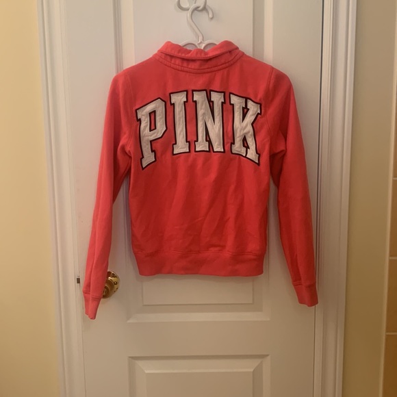 Pink sweater half zip - Picture 2 of 3